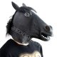 ماسک سه بعدی کله اسب قهوه ای و مشکی