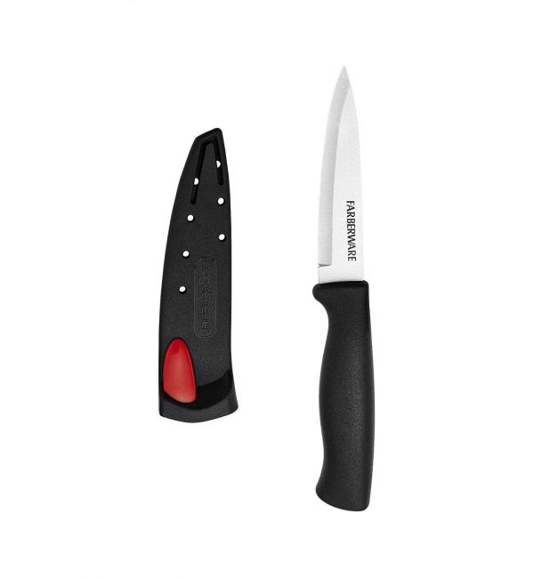 چاقو آشپزخانه برند فاربرور دارای غلاف چاقو تیزکن